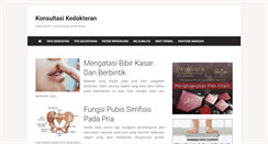 Desktop Screenshot of konsultasikedokteran.com